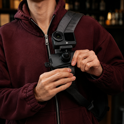 360° Magnetic Backpack Mount