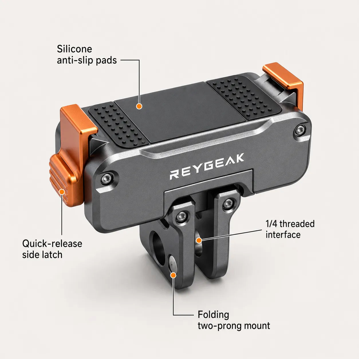 Rotating Magnetic Quick Release Mount